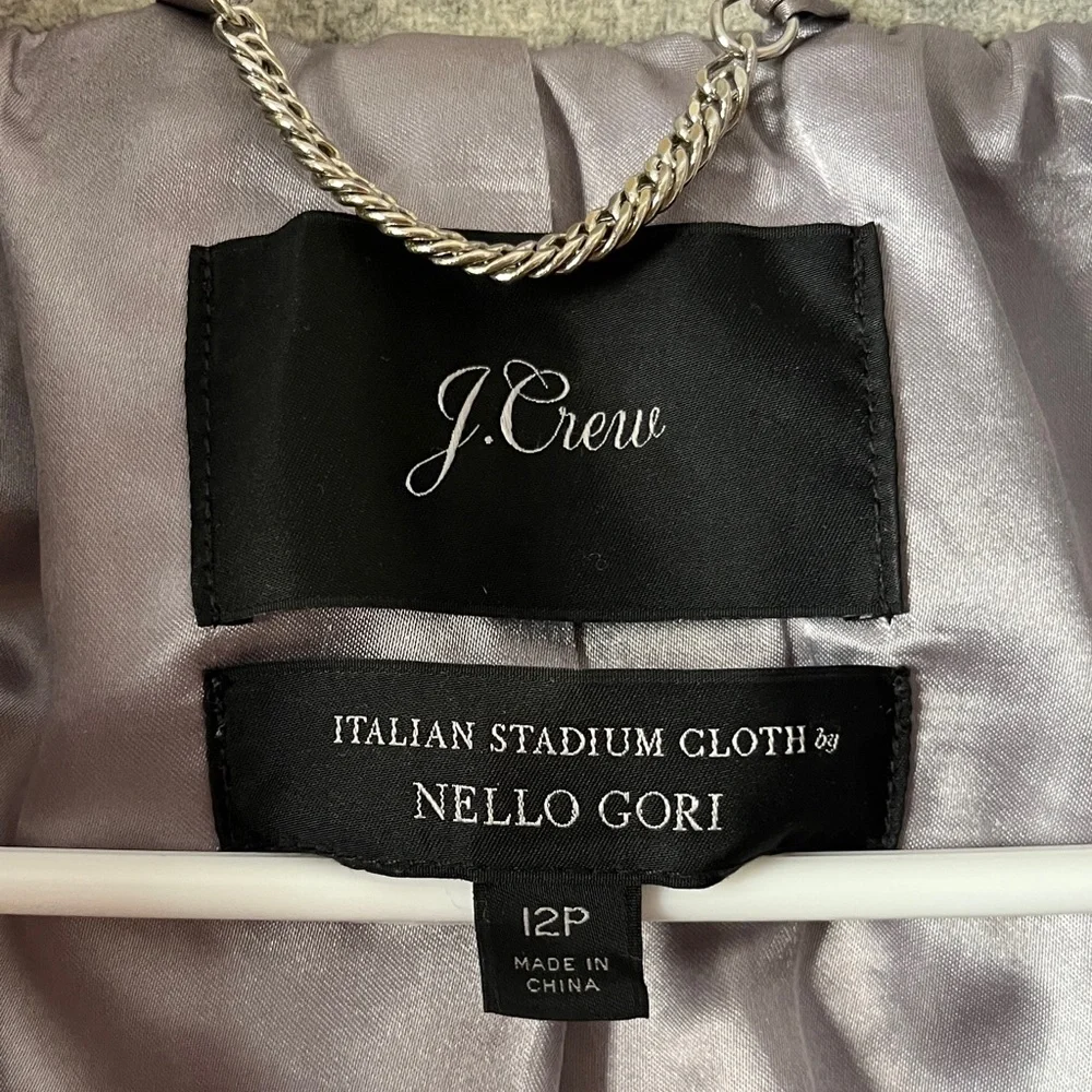 J. Crew Light Gray Women's Coat - Picture 3 of 7